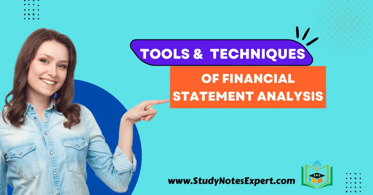 tools and techniques of financial statement analysis