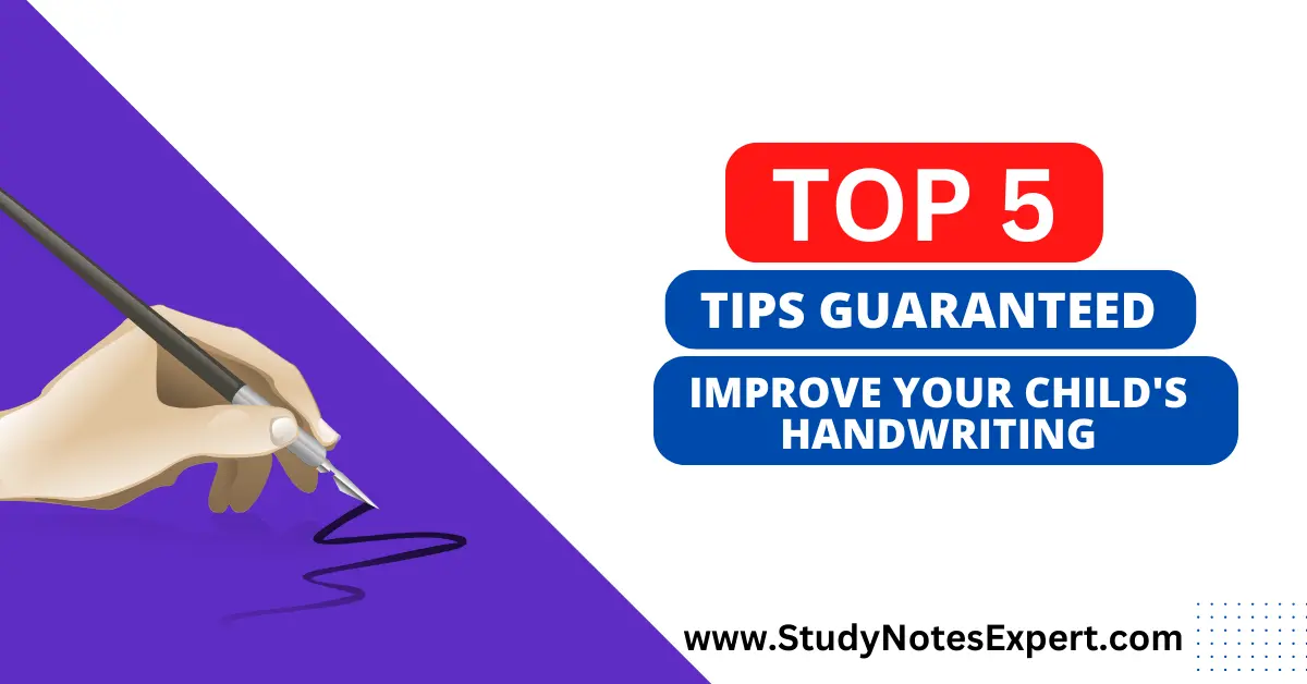 Improve Your Child's Handwriting