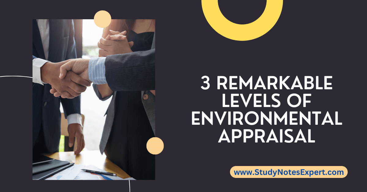 Levels of Environmental Appraisal