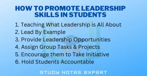 Promote Leadership Skills in Students