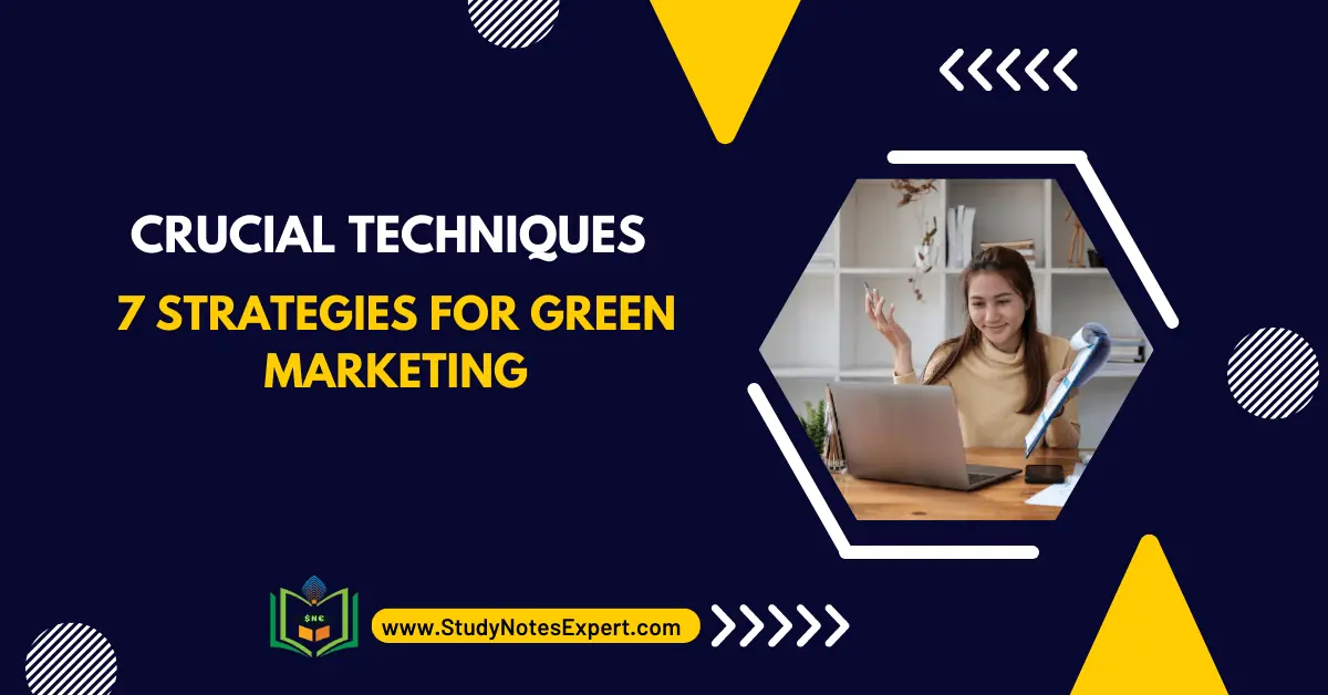 Strategies for green marketing