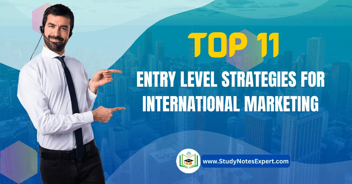 Strategies for International Marketing