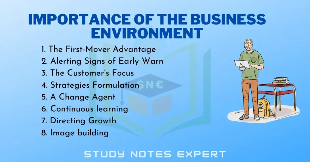importance of the business environment