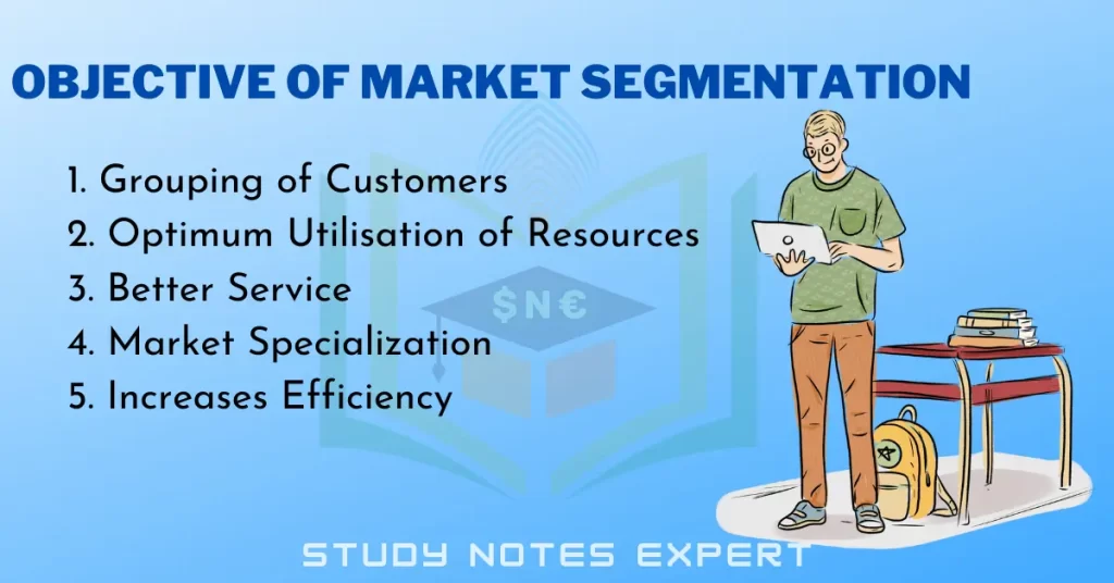 Objective of Market Segmentation