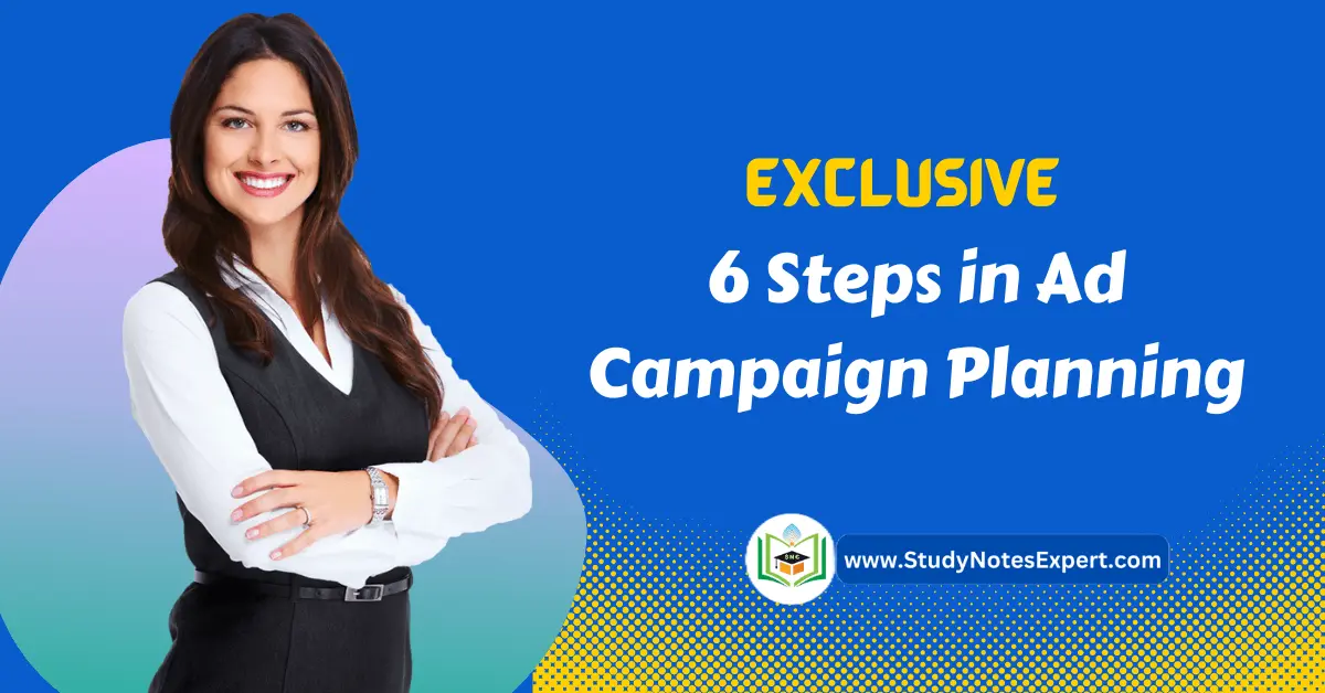 Exclusive 6 Steps in Ad Campaign Planning