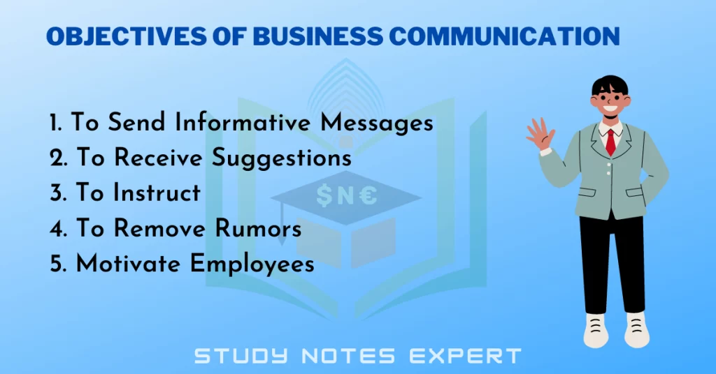 Objectives of Business Communication