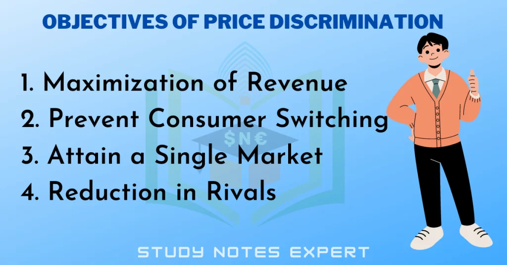 Objectives of Price Discrimination