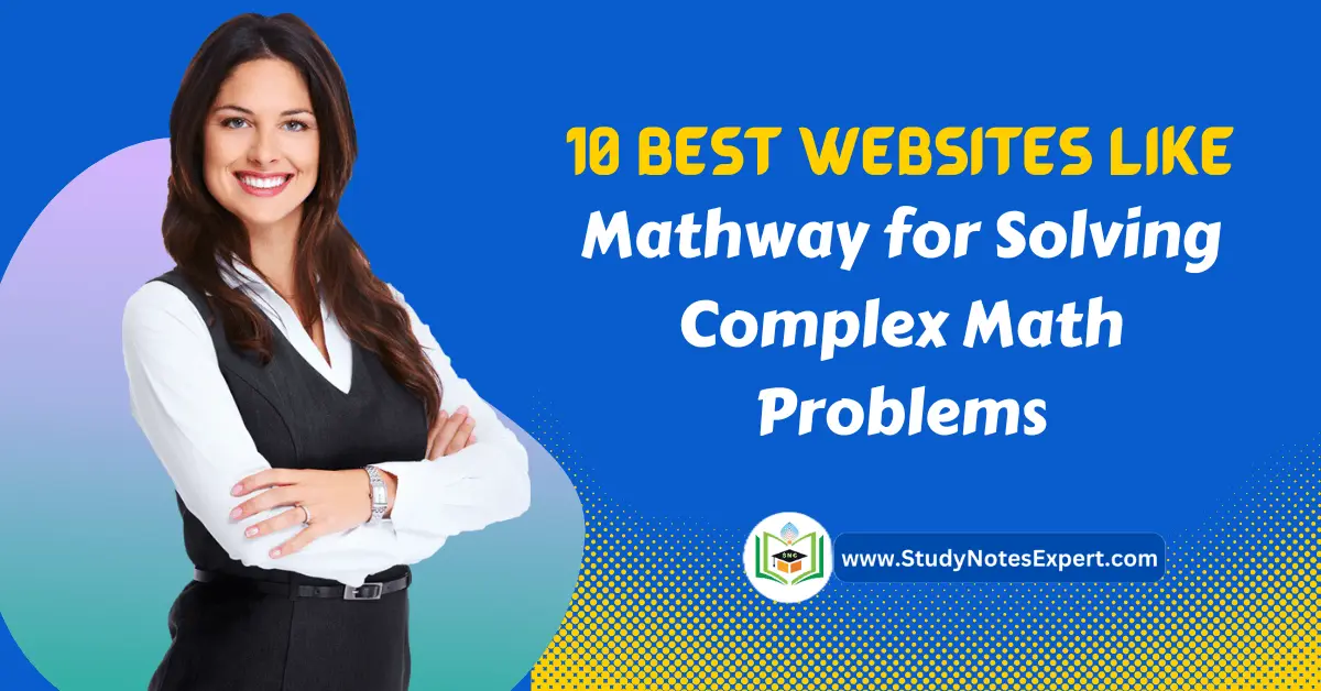Mathway for Solving Complex Math Problems