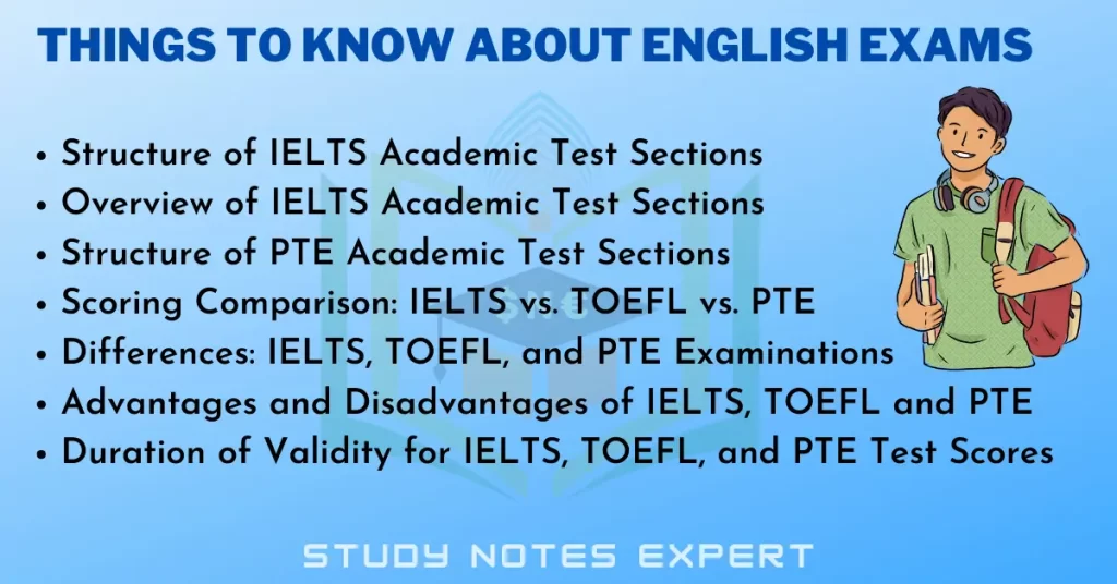 Things to know about english exams