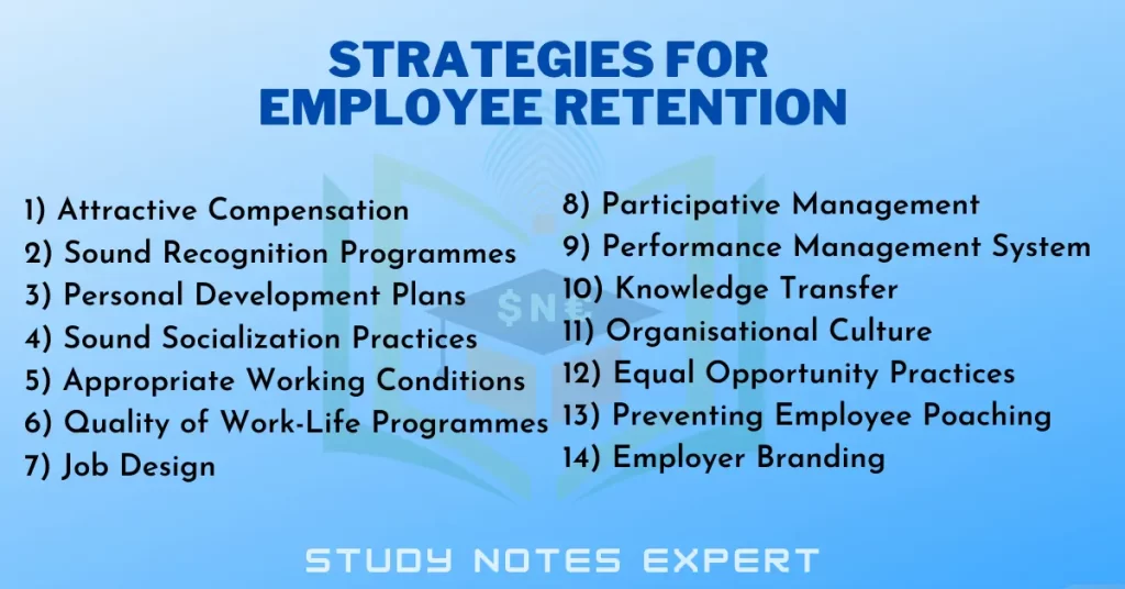 Employee Retention Strategies