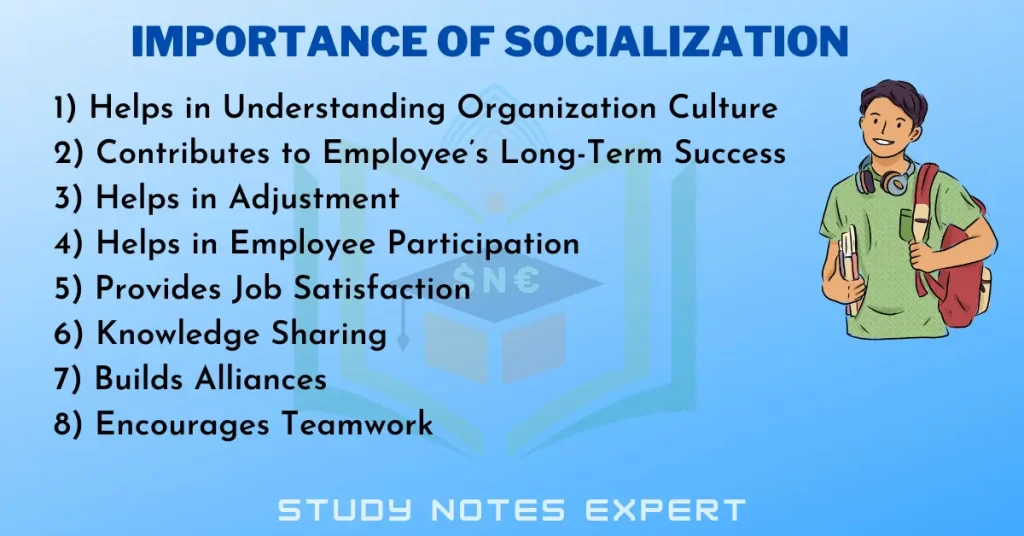 Importance of Socialization