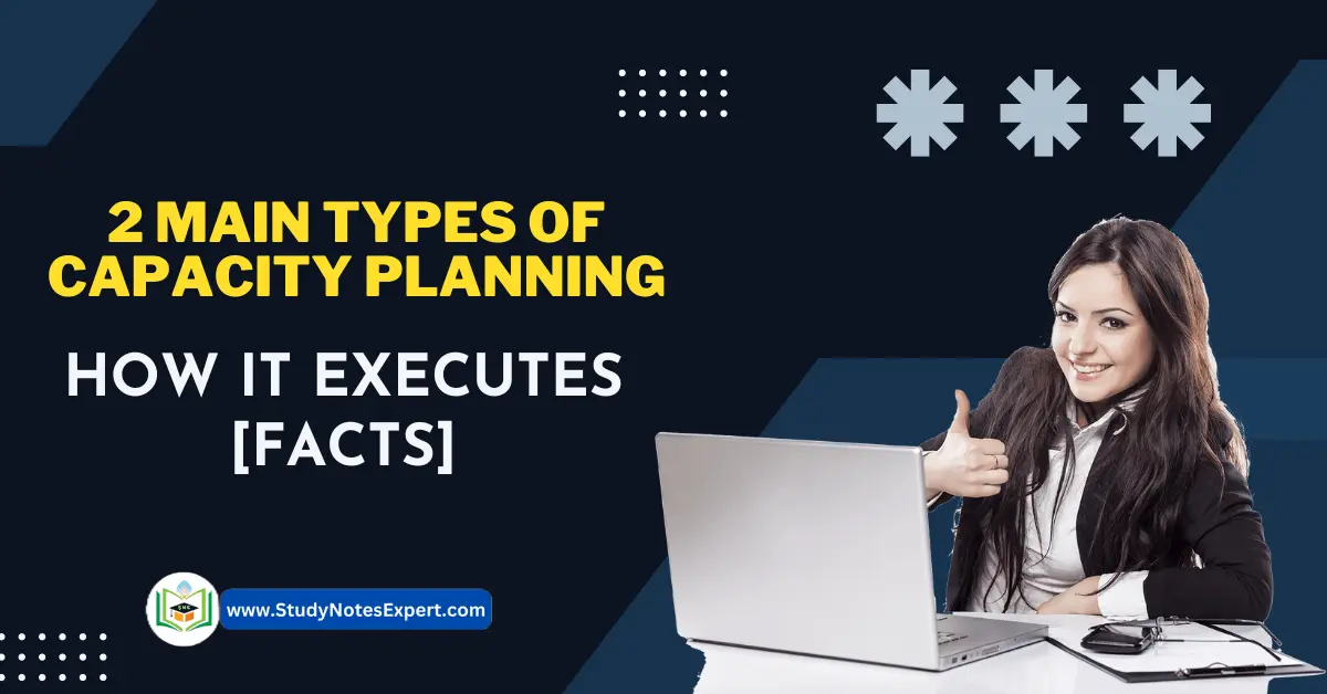 2 Main Types of Capacity Planning and How it Executes [Facts]